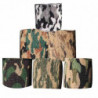 Sinknap 6pcs Auto-adhésif extérieur Stretch Camo Camouflage Tape Bandage Hunt Rifle Wrap