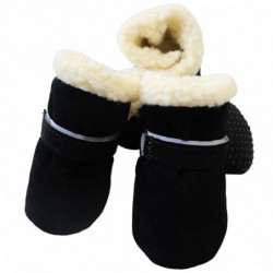 Dog Winter Boots | Safe Pet Velvet Warm Shoes With Soft Sole | Non-slip Foot Protection Windproof Pet Shoes For [...]