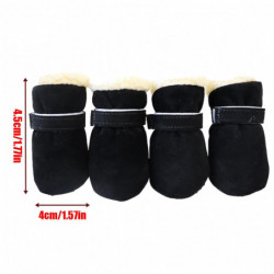 Dog Winter Boots | Safe Pet Velvet Warm Shoes With Soft Sole | Non-slip Foot Protection Windproof Pet Shoes For [...]