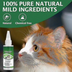 Gouttes ophtalmiques de conjonctivite de chat de chien,conjonctivite lacrymale rouge anti-inflammatoire [...]