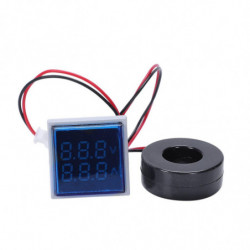 1 Set Led Digital Dual Display Voltmeter Ammeter Voltage Gauge Meter & 1 Pcs Battery Switch