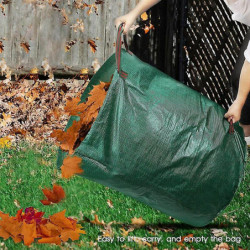3pcs 500l Garden Bags Reusable Containers Garden Waste Garbage Bags