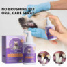 50ML Pet Oral Spray Natural Materials Safe Ingredients Pet Cat Dog Dental Cleaning Spray Pet Supplies Mengxi