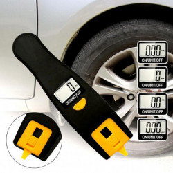 2 in 1 Car Auto LCD Digital Display TPMS Tire Pressure Monitor Thread Gauge
