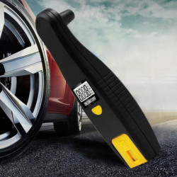 2 in 1 Car Auto LCD Digital Display TPMS Tire Pressure Monitor Thread Gauge