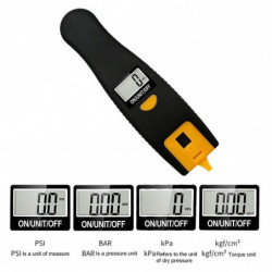 2 in 1 Car Auto LCD Digital Display TPMS Tire Pressure Monitor Thread Gauge