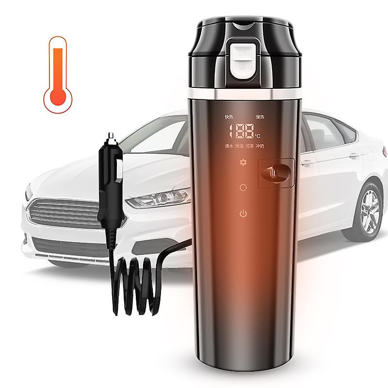 12V/24V Car Heating Cup Digital LCD Display Car Heated Smart Mug Smart Temperature Control Coffee Milk Heated [...]