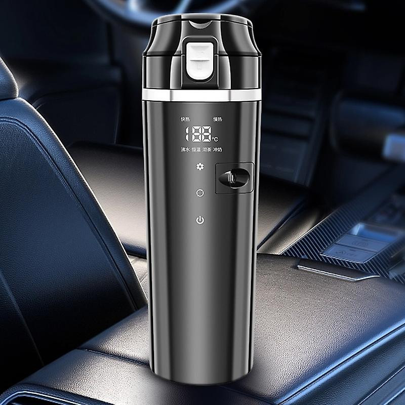 12V/24V Car Heating Cup Digital LCD Display Car Heated Smart Mug Smart Temperature Control Coffee Milk Heated [...]
