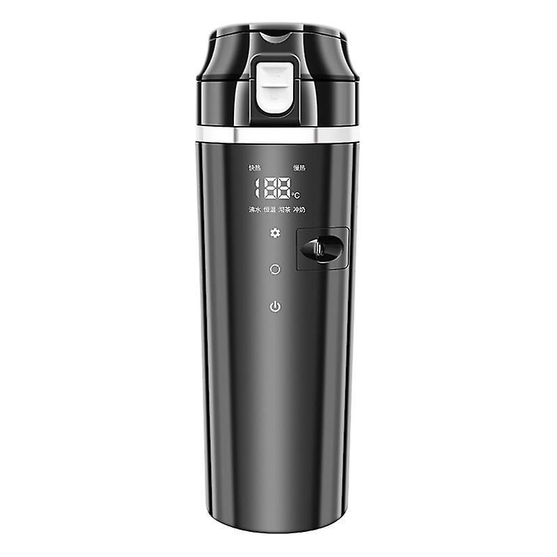 12V/24V Car Heating Cup Digital LCD Display Car Heated Smart Mug Smart Temperature Control Coffee Milk Heated [...]