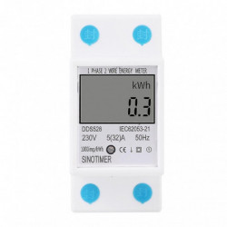 Energy Monitor Dc Amp Meter Voltage And Current Meter Electricity Usage Monitor