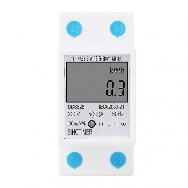Energy Monitor Dc Amp Meter Voltage And Current Meter Electricity Usage Monitor