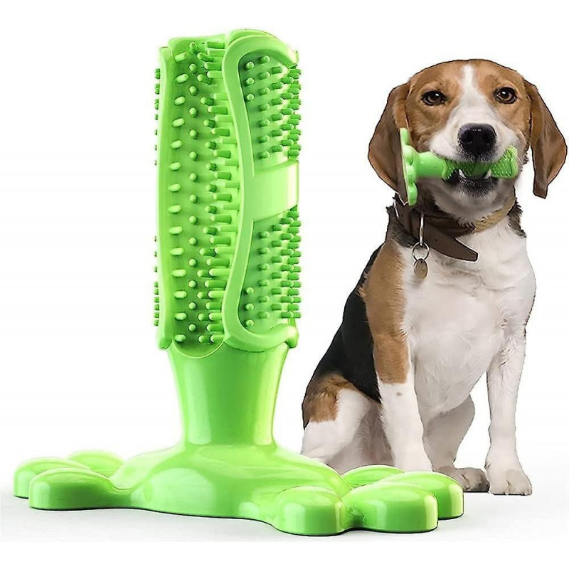 Dog Chew Rubber Toys Dog Toothbrush Teeth Cleaning Toy Dog Pet Toothbrushes Brushing Stick/d/large