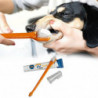QingHai Dog Toothpaste Fingerbrush Safe Dental Care Pet Dog Fingerbrush Toothbrush for Dog