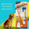 QingHai Dog Toothpaste Fingerbrush Safe Dental Care Pet Dog Fingerbrush Toothbrush for Dog