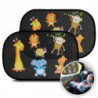 Premium Sun Protection From Universal Car Sun Protection For Children - Car Window Sun Visor With Animal Motifs [...]