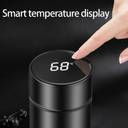 500ml Led Digital Temperature Display Intelligent Thermal Mug Men's And Women's Portable Personaliz