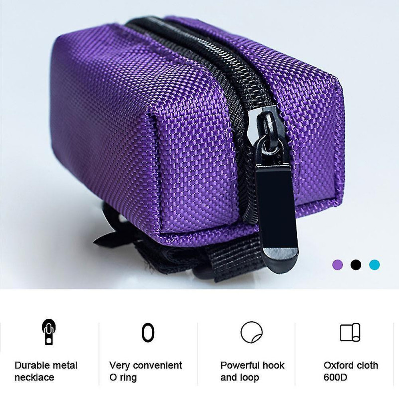 Portable Zipper Pet Puppy Poop Pick-up Bags Garbage Bag Storage Holder Hook Pouch Waste Bag Distributeur Pet [...]