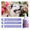 Pet Oral Cleanse Spray, Teeth Cleaning Spray For Dogs Cats, Pet Breath Freshener Spray Calculus Remove Deodorant