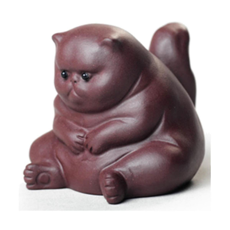 Tea Pet Angry Unhappy Pet Figurine, Cute Tea Ornament Accessories, Decoration For Tea Table Desk Te