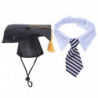 Mini Hat Dog Graduation Costume Dog Graduation Photo Props Dog Graduation Hat Pet Grad Hat Graduation Hat Pet [...]