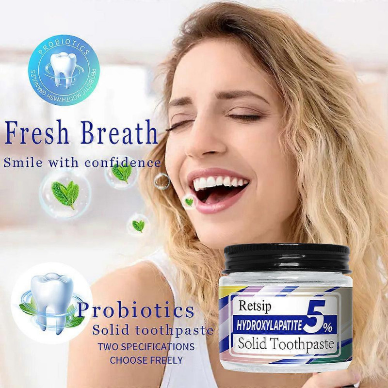 62 Grains Of Portable Solid Toothpaste For Removing Yellowing And Whitening Teeth Cosmetic Sets FLY2509