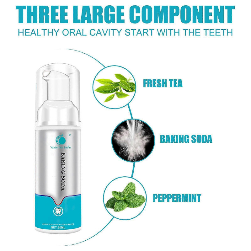 Cleaning Teeth And Refreshing Oral Foam Toothpaste 60ml Cosmetic Sets FLY2233