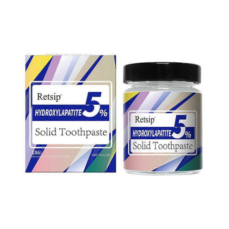 186 Grains Of Portable Solid Toothpaste For Removing Yellowing And Whitening Teeth Cosmetic Sets FLY2510