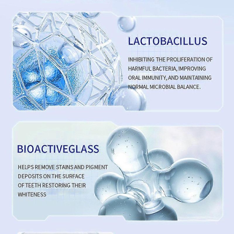 186 Grains Of Portable Solid Toothpaste For Removing Yellowing And Whitening Teeth Cosmetic Sets FLY2510