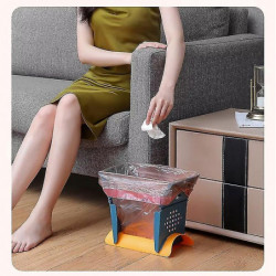 Adjustable Size Portable Expandable Trash Bag Holder Portable Trash Bin For Kitchen Garbage Bag Holder Bedroom [...]