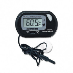 Aquarium Digital Thermometer Fish Tank Electronic Thermometer With Suction Cup