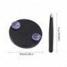 Makeup Mirror Kit Glass Can Magnify Multiple Times Including 2 Suction Cups And 1 Makeup Tweezer FLY2470