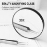 Makeup Mirror Kit Glass Can Magnify Multiple Times Including 2 Suction Cups And 1 Makeup Tweezer FLY2470