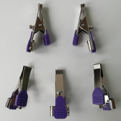 10Pcs Reusable ECG/EKG Alligator Electrodes for Animals, Pets, Dogs, Cats and Veterinary, Used to F