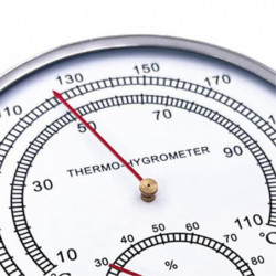 Sauna Fahrenheit Thermometer Hygrometer Indoor Dial Hygrothermograph Temperature Measure Tool