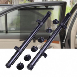Automatic Retractable Car Window Mesh Black Sun Block Roller Blinds Shades Cover