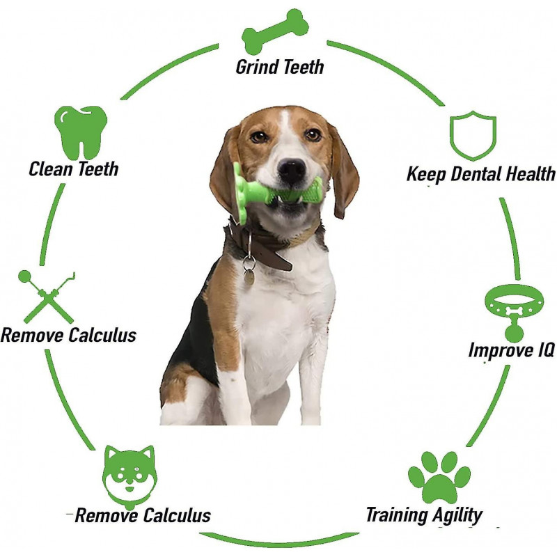 Dog Chew Toothbrush Teeth Stick Cleaning Toy