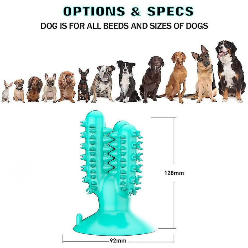 Dog Toothbrush, Dog Dental Care Toys, Dog Dental Care Chew Toys
