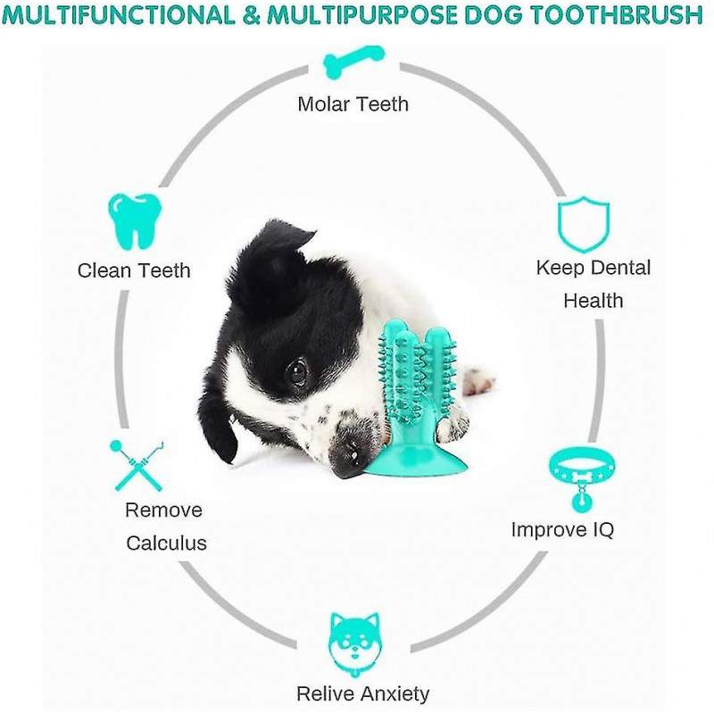 Dog Toothbrush, Dog Dental Care Toys, Dog Dental Care Chew Toys