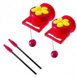 Pack Of 2 Suction Cup Garden Accessories Pet Supplies Birds Feeding