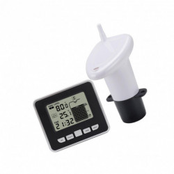 Water Tank Liquid Depth Level Meter Sensor Lcd Digital