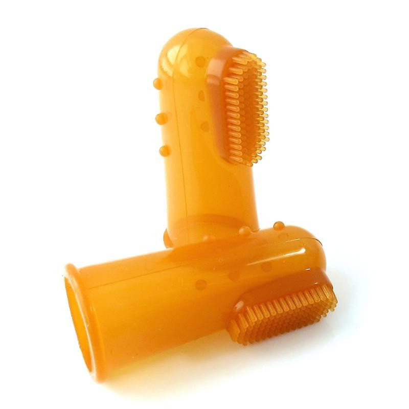 Soft Pet Finger Toothbrush Teddy Dog Brush Bad Breath Tartar Cat Teeth Tool The Pet Mouth Silicone