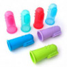 Soft Pet Finger Toothbrush Teddy Dog Brush Bad Breath Tartar Cat Teeth Tool The Pet Mouth Silicone