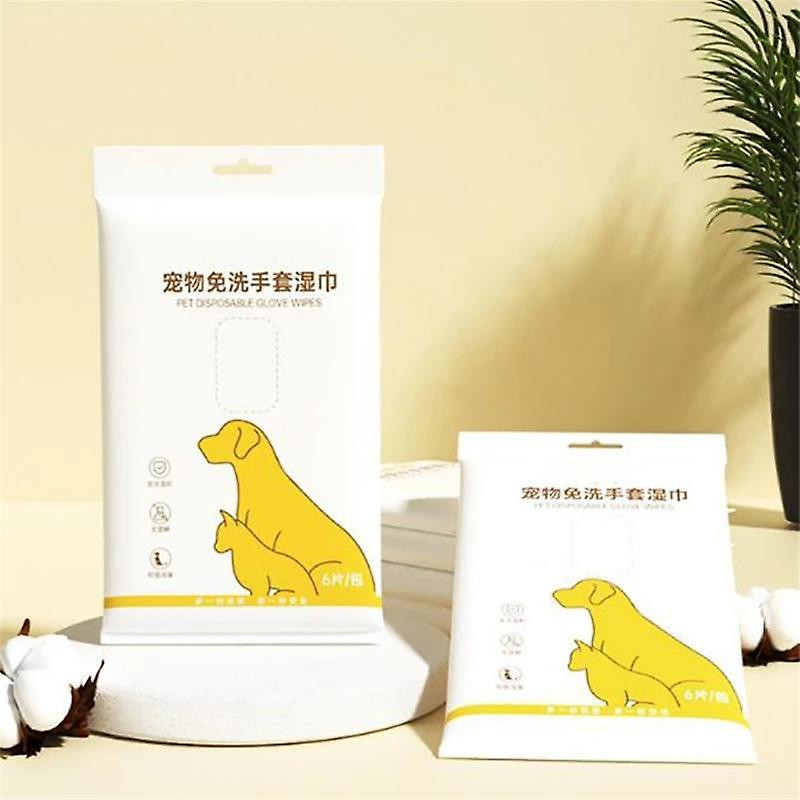 Pet No Washing Gloves 1-10pack For Cats And Dogs Bathing Grooming Easy To Use Just Lather-wipe Dry Ideal Pets [...]