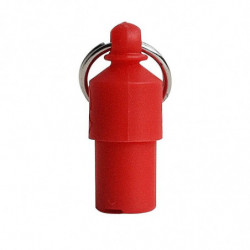 1pc Pet Anti-lost Address Pendant Pet Dog Cat Id Name Address Label Identity Card Storage Tube