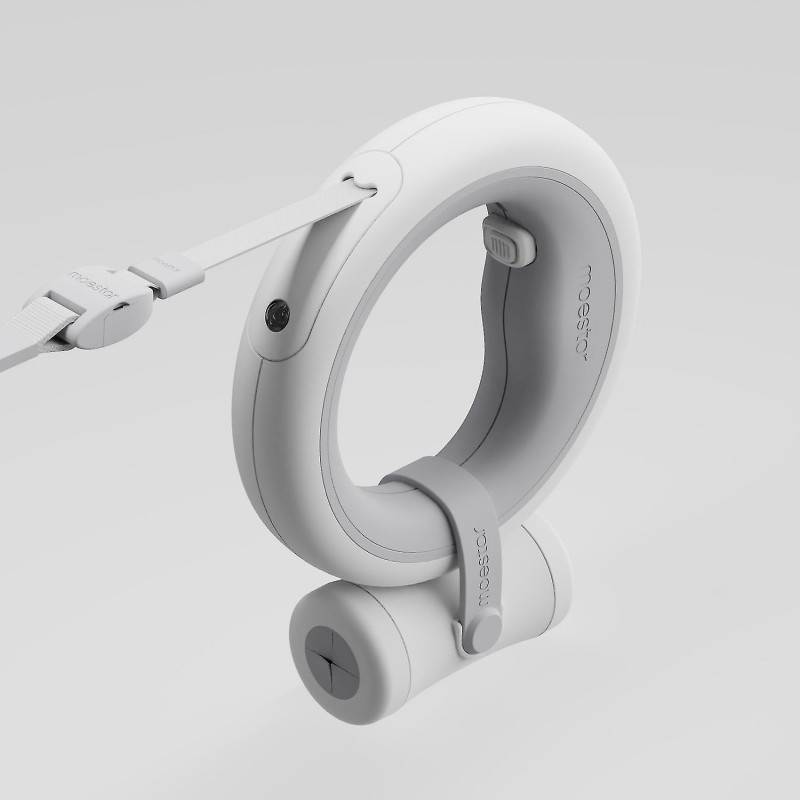 Mimigo Dog Poop Bag Dispenser With Bright Led Flashlight For Ufo Dog Leash