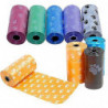 1roll/15pcs Pet Dog Waste Poo Bag Claw Printing Degradable Clean-up Dispenser 1roll/15pcs Pet Dog Waste Poo Bag Claw Printing Degradable Clean-up Dispenser
