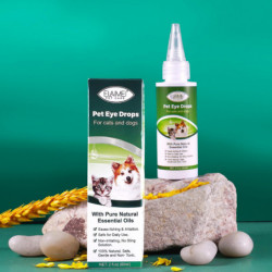 3pcs Pet Eye Solution Collyre Gouttes Essence De Nettoyage Pour Chiens, Chats, Chiots, Chatons Tear Stain Remover [...]