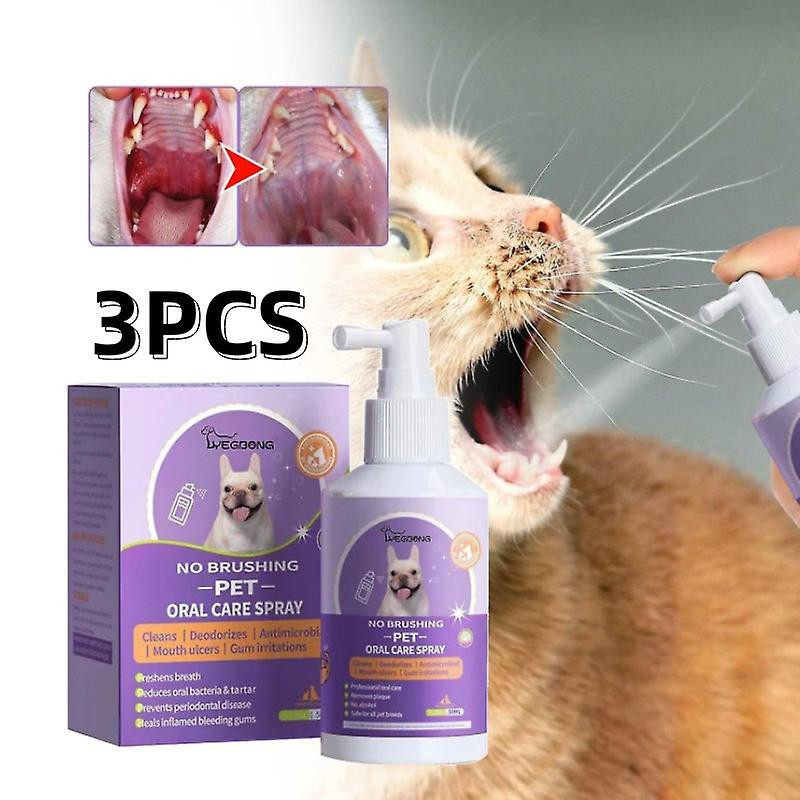 1-3pcs Pet Tooth Cleaning Spray Oral Cleanse Dogs Cats Teeth Clean Deodorant Stain Removal Halitosis Cleaning Tool [...]