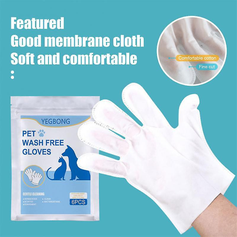 2/4/5pcs Easy To Use Cleaning Gloves Universal Pet No Washing Gloves Disposable Ideal Pets Wipes Cat Dog Deodorant [...]
