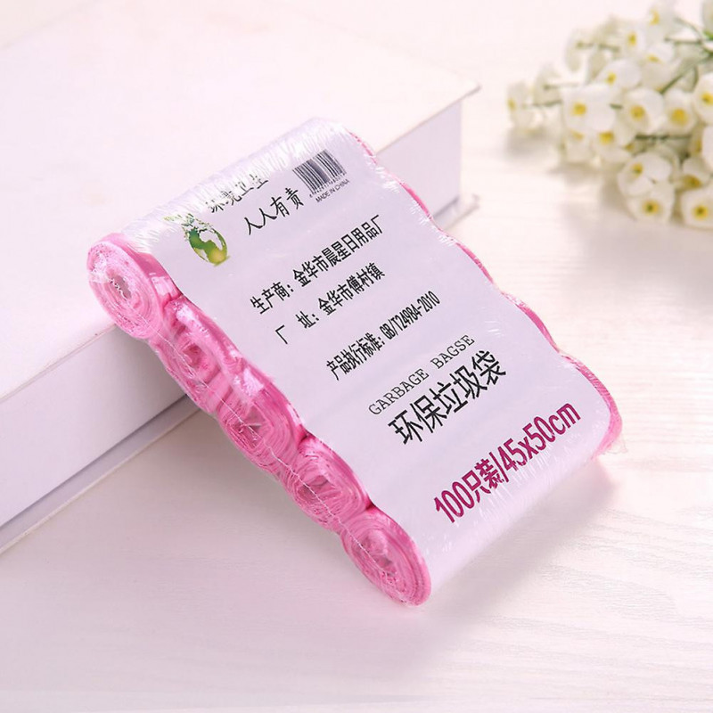 5 Rouleaux Jetable Bureau à domicile Déchets Poubelle Porte-ordures Pochette Sacs à ordures